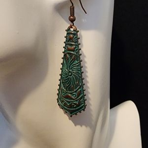 Turquoise Tower Earrings